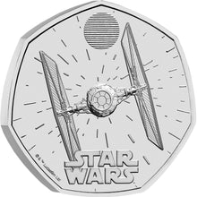 2024 UK 50p Star Wars Ship - TIE Fighter BU