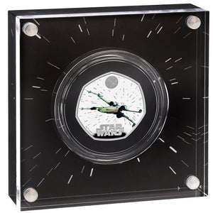 2024 UK 50p Star Wars Ship - X-Wing Silver Proof