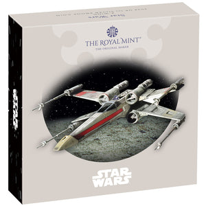 2024 UK £2 Star Wars Ship - X-Wing 1oz Silver Proof