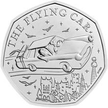 2025 UK 50p Harry Potter - The Flying Car Brilliant Uncirculated Coin