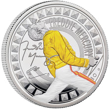 2025 UK £2 Music Legends - Freddie Mercury 1oz Silver Proof Colour Coin