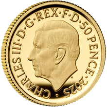 2025 UK £5 Music Legends - Freddie Mercury 1/40oz Gold Proof Coin