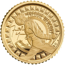 2025 UK £5 Music Legends - Freddie Mercury 1/40oz Gold Proof Coin