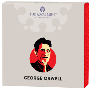 2025 UK £2 George Orwell Silver Proof Coin