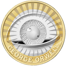 2025 UK £2 George Orwell Silver Piedfort Proof Coin