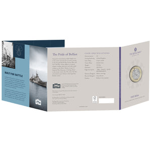 2025 UK £2 HMS Belfast BU Coin