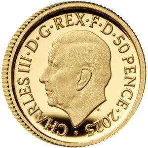 2025 UK 50p Iron Maiden 1/40oz Gold