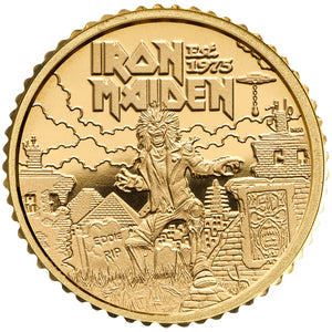 2025 UK 50p Iron Maiden 1/40oz Gold