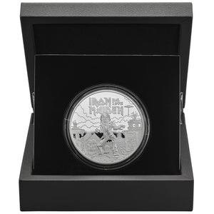 2025 UK £10 Iron Maiden 5oz Silver Proof Coin