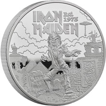 2025 UK £10 Iron Maiden 5oz Silver Proof Coin