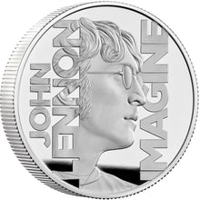 2025 UK £5 John Lennon 2oz Silver Proof Coin