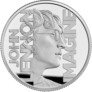 2025 UK £5 John Lennon 2oz Silver Proof Coin