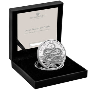 2025 UK £2 Year of the Snake 1oz Silver Proof