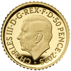 2025 UK 50p 90yrs of Monopoly 1/40oz Gold Proof Coin
