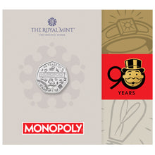 2025 UK 50p 90yrs of Monopoly BU Coin