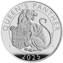 2025 UK £2 Royal Tudor Beasts Queen's Panther 1oz Silver Proof