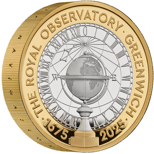 2025 UK £2 Royal Observatory  PIEDFORT Silver Proof Coin