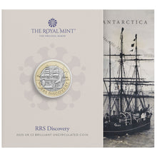 2025 UK £2 RRS Discovery BU Coin