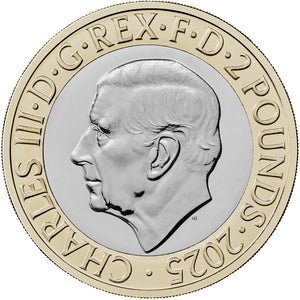 2025 UK £2 RRS Discovery BU Coin