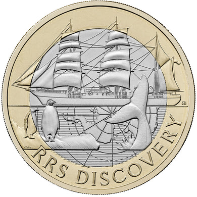 2025 UK £2 RRS Discovery BU Coin