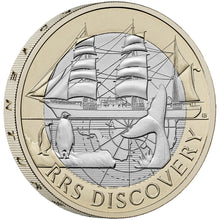 2025 UK £2 RRS Discovery BU Coin