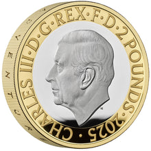 2025 UK £2 RRS Discovery PIEDFORT Silver Proof Coin