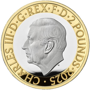 2025 UK £2 RRS Discovery Silver Proof Coin