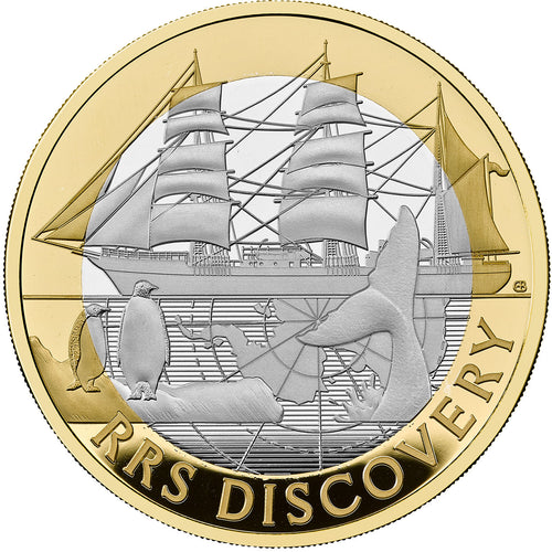2025 UK £2 RRS Discovery Silver Proof Coin