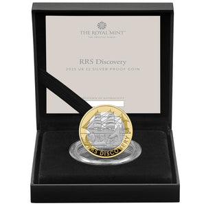 2025 UK £2 RRS Discovery Silver Proof Coin