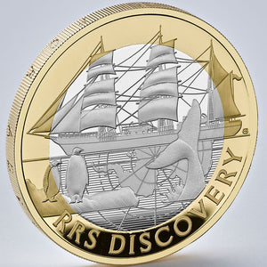 2025 UK £2 RRS Discovery Silver Proof Coin