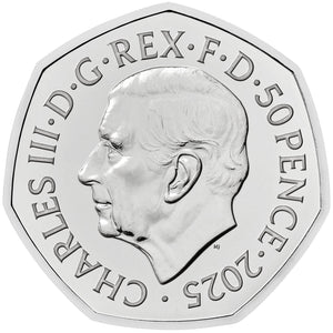 2025 UK 50p The Snowman Brilliant Uncirculated Coin