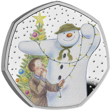 2025 UK 50p The Snowman Silver Proof Coin