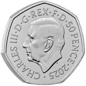 2025 UK 50p VE Day BU