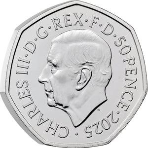 2025 UK 50p Zog Brilliant Uncirculated Coin
