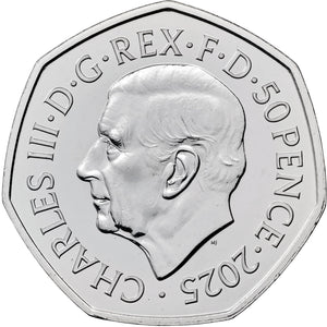 2025 UK 50p Zog Brilliant Uncirculated Coin
