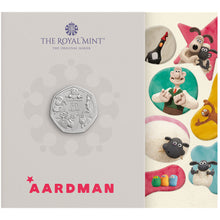 2026 UK 50p 50yrs of Aardman Brilliant Uncirculated Coin