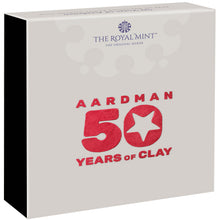 2026 UK 50p 50yrs of Aardman - Friendship Silver Proof Coin