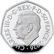 2026 UK 50p 50yrs of Aardman - Friendship Silver Proof Coin
