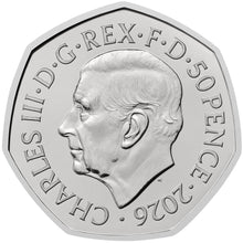 2026 UK 50p Concorde Brilliant Uncirculated Coin