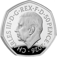2026 UK 50p Cluedo Silver Proof Coin