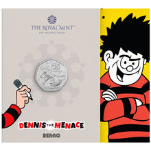 2026 UK 50p Dennis the Menace Brilliant Uncirculated Coin