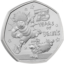 2026 UK 50p Dennis the Menace Brilliant Uncirculated Coin