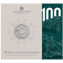 2026 UK 50p Grand Prix 100 Years BU