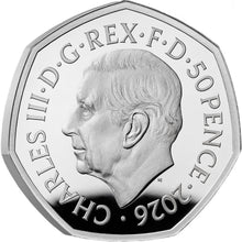 2026 UK 50p Grand Prix 100 Years Silver Proof