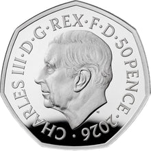 2026 UK 50p Grand Prix 100 Years Silver Proof