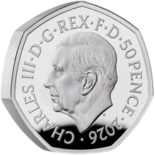 2026 UK 50p Grand Prix 100 Years PIEDFORT Silver Proof