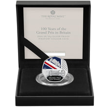 2026 UK 50p Grand Prix 100 Years PIEDFORT Silver Proof