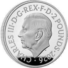 2026 UK £2 Pink Floyd ONE OUNCE Silver Proof Coin