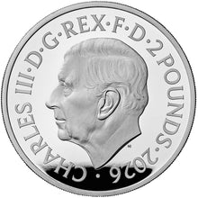 2026 UK £2 Pink Floyd ONE OUNCE Silver Proof Coin