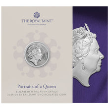 2026 UK £5 Queen Elizabeth II 5th Portrait - Jody Clark Brilliant Uncirculated Coin